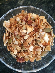 finished granola